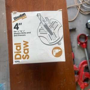 Vintage Disston 5295 4" Adjustable Dial Saw for Wood